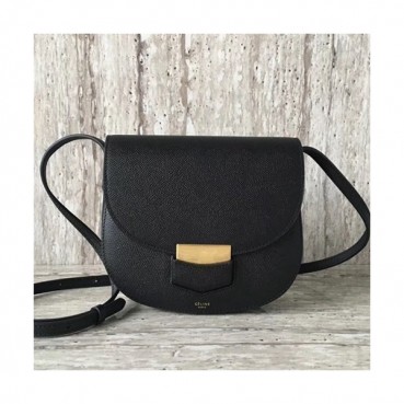 Celine Leather Trotteur Shoulder Bag,19CM - 셀린느 레더 트로터 숄더백 ,77425