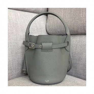 Celine 2019 Leather Nano Bigbag Bucket Tote Shoulder Bag,21CM - 셀린느 2019 레더 나노 빅백 버킷 토트 숄더백 ,189750