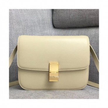 Celine 2019 Leather Classic Box Shoulder Bag,24CM - 셀린느 2019 레더 클래식 박스 숄더백 ,11045