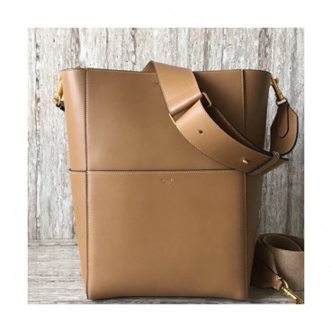 Celine Leather Sangle Shoulder Bag,33CM - 셀린느 레더 상글 숄더백 ,77427