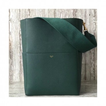 Celine Leather Sangle Shoulder Bag,33CM - 셀린느 레더 상글 숄더백 ,77427