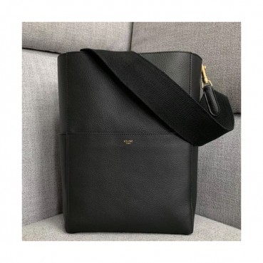 Celine Leather Sangle Shoulder Bag,33CM - 셀린느 레더 상글 숄더백 ,77427