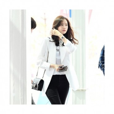 Chanel 2019 Leather Pearl Chain Shoulder Bag,21CM - 샤넬 2019 레더 진주 체인 숄더백 CHAB0640,21CM,블랙 