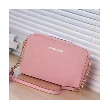 Michael Kors Leather Shoulder Bag,24CM - 마이클 코어스 레더 숄더백 ,MKB0276, 24CM,핑크