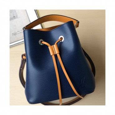 Louis Vuitton Neonoe Women Epi Mini Bucket Bag,20cm - 루이비통 네오 노에 여성용 에삐 미니 버킷백,M52853,LOUB1091,20cm,블루