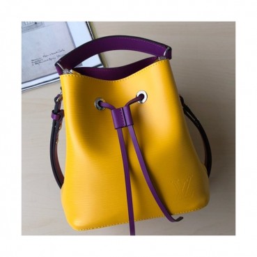 Louis Vuitton Neonoe Women Epi Mini Bucket Bag,20cm - 루이비통 네오 노에 여성용 에삐 미니 버킷백,M52853,LOUB1089,20cm,옐로우