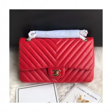 Chanel Women Leather Chain Shoulder Bag  ,25CM - 샤넬 여성용 레더 체인 숄더백 1112 