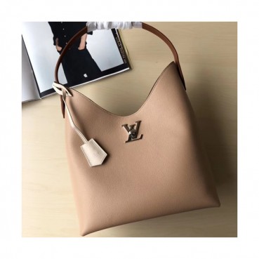 Louis Viutton Lock Me Hobo Tote Shouder Bag ,29.5cm - 루이비통 락미 호보 토트 숄더백 M52776,LOUB1081,29.5cm,베이지