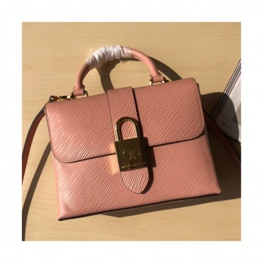 Louis Vuitton One Handle Shoulder Bag,20cm - 루이비통 원 핸들 여성용 숄더백 M43129,LOUB1077 ,20cm,핑크