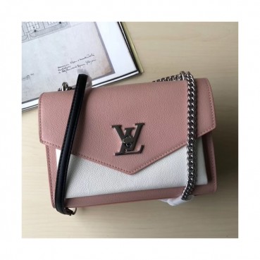 Louis Vuitton My Lock Me BB Shoulder Bag,22.5cm - 루이비통 마이 락미 bb 숄더백,M51418,LOUB1053 ,22.5cm,핑크+화이트