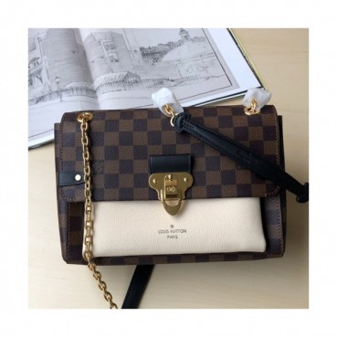 Louis Vuitton Saint Placide Chain Shoulder Bag,25cm - 루이비통 세인트 플라시드 체인 숄더백 N40110,LOUB1045 ,25cm,브라운+연베이지