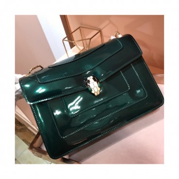 Bvlgari Serpenti Forever Chain Shoulder Bag,28CM - 불가리 세르펜티 포에버 체인 숄더백,BVLB0106,28cm,그린