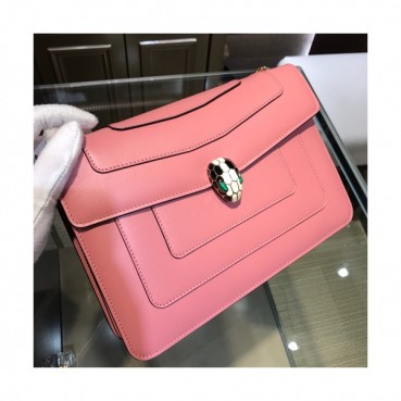 Bvlgari Serpenti Forever Chain Shoulder Bag,28CM - 불가리 세르펜티 포에버 체인 숄더백,BVLB0104,28cm,핑크