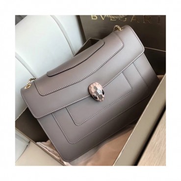 Bvlgari Serpenti Forever Chain Shoulder Bag,28CM - 불가리 세르펜티 포에버 체인 숄더백,BVLB0031,28cm,그레이