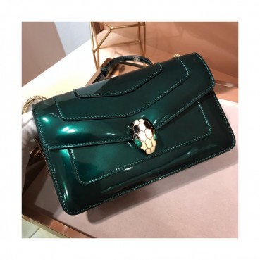 Bvlgari Serpenti Forever Chain Shoulder Bag,22CM - 불가리 세르펜티 포에버 체인 숄더백,BVLB0029,22cm,그린