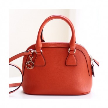 Gucci Mini Dom Women Tote Shoulder Bag,24CM - 구찌 미니돔 여성용 토트 숄더백 449661,GUB0449,24cm,오렌지