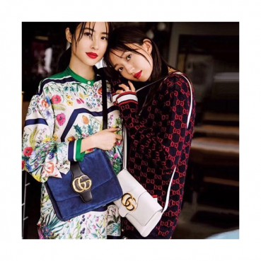 Gucci 2019 Arli  Shoulder Bag,26.7CM - 구찌 2019 알리 숄더백 550126,GUB0376,26.7CM,블루