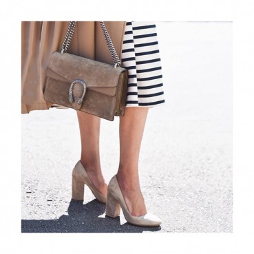 Gucci GG Dionysus Leather Shoulder Bag ,28CM - 구찌 GG 디오니소스 레더 여성용 숄더백 400249,GUB0314 ,28cm,카키