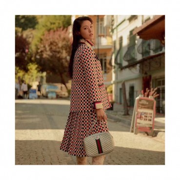 Gucci Laminated Women Shoulder Bag,25CM - 구찌 라미네이트 여성용 숄더백 ,541051,GUB0286 ,25CM,실버 