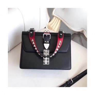 Prada Elektra Saffiano Shoulder Bag,26cm - 프라다 엘렉트라 사피아노 여성용 숄더백 ,1BA179,26cm ,블랙