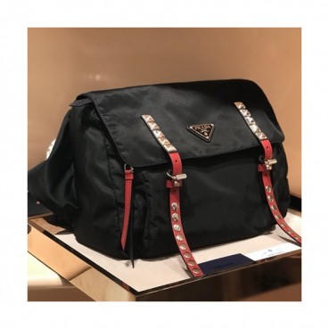 Prada 2018 Nylon Shoulder Bag ,30CM - 프라다 2018 나일론 남여공용 숄더백,1BL013