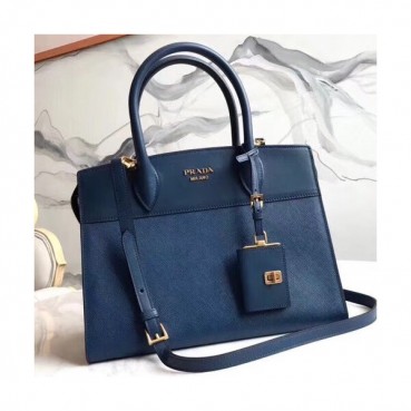 Prada Saffiano Tote Shoulder Bag,30cm - 프라다 사피아노 여성용 토트 숄더백 ,1BA046