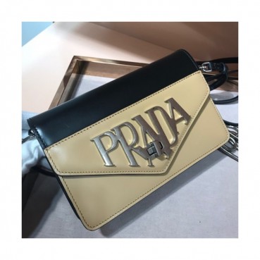 Prada Logo Chain Shoulder Bag,19cm - 프라다 로고 체인 숄더백 ,1BD101