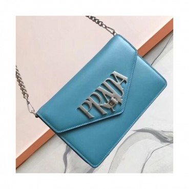 Prada Logo Chain Shoulder Bag,22cm - 프라다 로고 체인 숄더백 ,1BD097