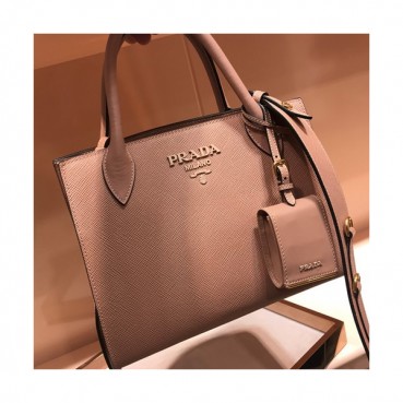 Prada Monochrome Tote Shoulder Bag,26cm - 프라다 모노크롬 여성용 토트 숄더백 ,1BA156