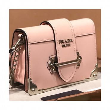 Prada Cahier Leather Shoulder Bag,18cm - 프라다 카이에 레더 여성용 숄더백 ,1BD045