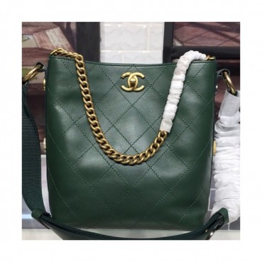 Chanel Women Tote Shoulder Bag ,20CM - 샤넬 여성용 토트 숄더백 CHAB0537,20CM,그린