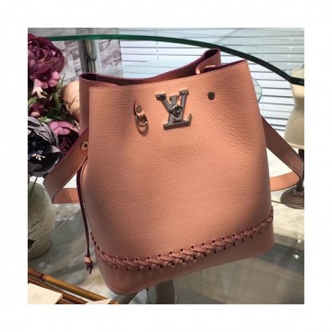 Louis Viutton Lock Me Bucket Shouder Bag ,27cm - 루이비통 락미 버킷 숄더백 M54681,LOUB0968,27cm,핑크