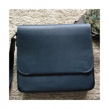 Louis Vuitton Roman Taiga Messenger Shoulder Bag,27cm - 루이비통 로만 타이가 메신저 남성용 숄더백 M30620,LOUB0929 ,27cm,블루