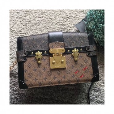 Louis Viutton Box Shouder Bag ,24cm - 루이비통 여성용 박스 숄더백 LOUB0926,24cm,브라운