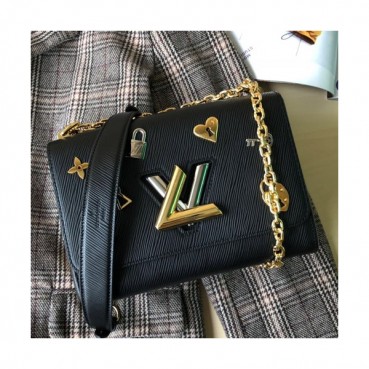 Louis Vuitton Twist Shouder Bag,23cm - 루이비통 트위스트 숄더백 ,M52890,LOUB0910,23cm,블랙