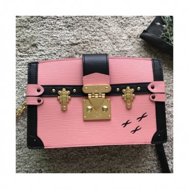 Louis Viutton Box Shouder Bag ,24cm - 루이비통 여성용 박스 숄더백 LOUB0868,24cm,핑크