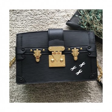 Louis Viutton Box Shouder Bag ,24cm - 루이비통 여성용 박스 숄더백 LOUB0866,24cm,블랙