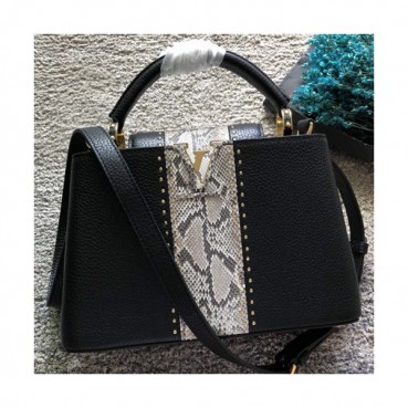 Louis Vuitton Capucines Shoulder Bag,27/31cm - 루이비통 카푸신 숄더백  M48865 ,LOUB0790 ,27/31cm,블랙
