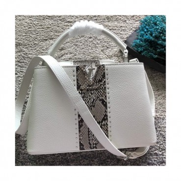 Louis Vuitton Capucines Shoulder Bag,27/31cm - 루이비통 카푸신 숄더백  M48865 ,LOUB0789 ,27/31cm,화이트