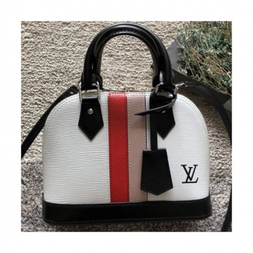 Louis Vuitton Alma Tote Shoulder Bag,25cm - 루이비통 알마 여성용 토트숄더백,M40302 ,LOUB0781 ,25cm,화이트