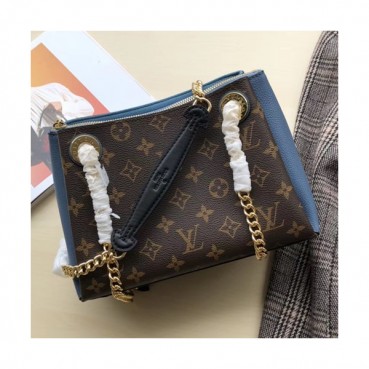 Louis Vuitton Saint Placide Monogram Chain Shoulder Bag,28cm - 루이비통 세인트 플라시드 모노그램 체인 숄더백 M53068,LOUB0694 ,28cm,브라운+블루