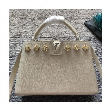 Louis Vuitton Capucines Shoulder Bag,21/27/31.5cm - 루이비통 카푸신 숄더백  M48865,LOUB0668 ,21/27/31.5cm,베이지