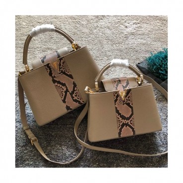 Louis Vuitton Capucines Shoulder Bag,27/31.5cm - 루이비통 카푸신 숄더백  M48865,LOUB0667 ,27/31.5cm,베이지