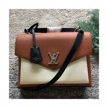 Louis Vuitton My Lock Me Tote Shouder Bag,28cm - 루이비통 마이 락미 토트 숄더백 ,M54849,LOUB0628,28cm,브라운