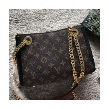 Louis Vuitton Saint Placide Monogram Chain Shoulder Bag,28cm - 루이비통 세인트 플라시드 모노그램 체인 숄더백 M53068,LOUB0595 ,28cm,브라운+블랙