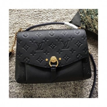 Louis Vuitton Empreinte Blanche Monogram Tote Shoulder Bag,25/32cm - 루이비통 앙프레뜨 블랑쉐 모노그램 토트 숄더백 M43618,LOUB0577 ,25/32cm,블랙