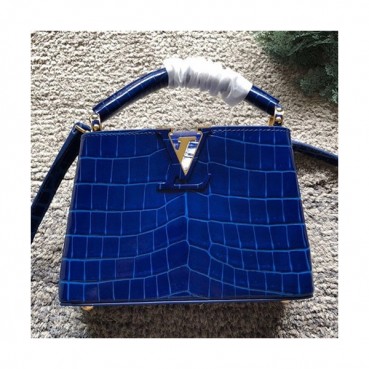 Louis Vuitton Capucines Shoulder Bag,21/27cm - 루이비통 카푸신 숄더백  M48865,LOUB0541 ,21/27cm,블루