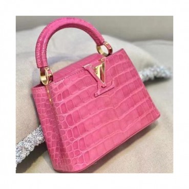 Louis Vuitton Capucines Shoulder Bag,21/27cm - 루이비통 카푸신 숄더백  M48865 ,LOUB0540,21/27cm,핑크