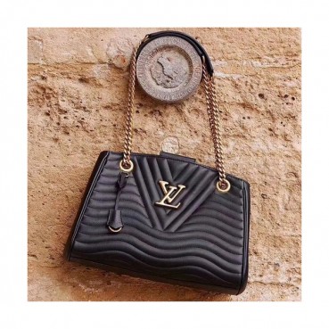 Louis Viutton New Wave Chain Tote Shouder Bag ,32cm - 루이비통 뉴웨이브 체인 토트 숄더백 M51496 ,LOUB0534,32cm,블랙