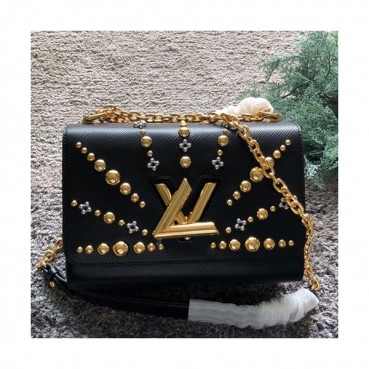 Louis Vuitton Twist Chain Shoulder Bag,23cm - 루이비통 트위스트 체인 숄더백 M52510,LOUB0493 ,23cm,블랙